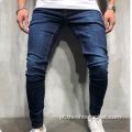 Jeans masculinos com pés pequenos, novo estilo, atacado